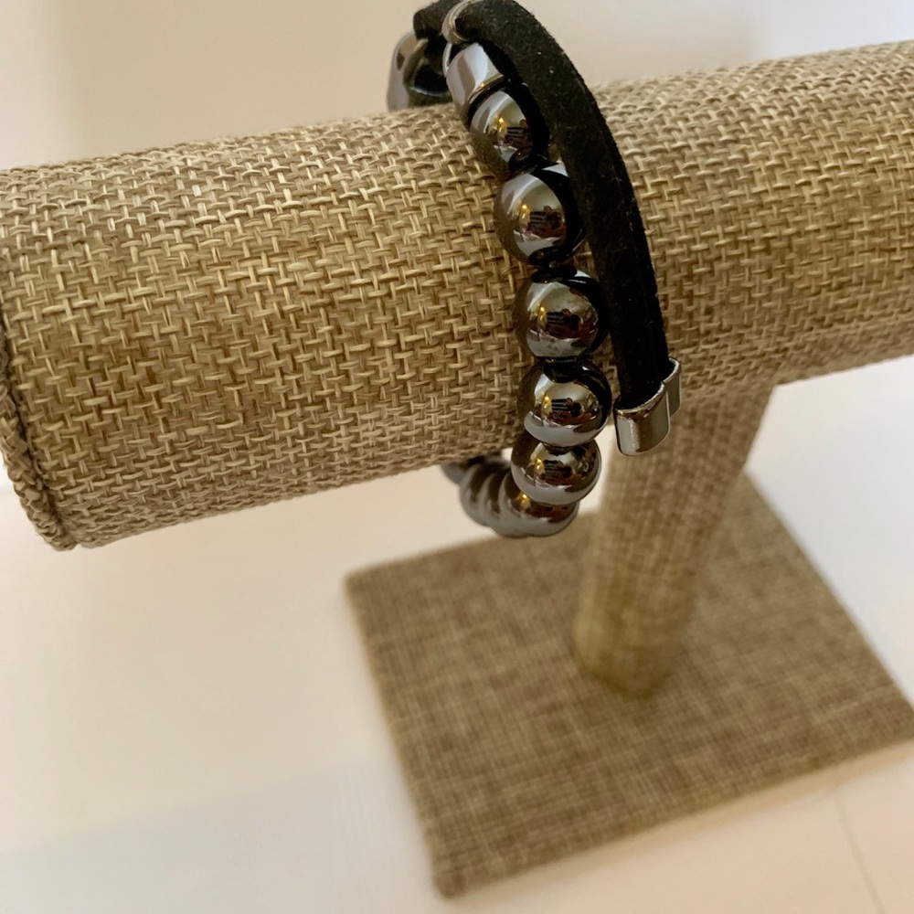 Premier Design Stop The Madness Hematite bracelet